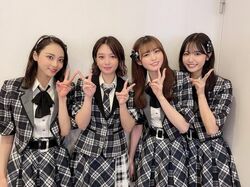 ラスアイ長月翠“苦楽を共にした”4ショットアップにファン「泣いちゃう…ラルーチェ最強です」