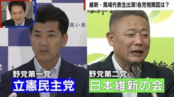 立憲と維新、旧統一教会の“財産保全法案”共同提出も「立憲民主党さんと組んで、政権を狙うということは未来永劫ない」馬場代表が断言