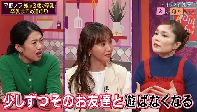 【写真・画像】42歳で初産した平野ノラ、母乳「3歳まであげてた」然来た最後の日「主治医と喧嘩した日も」横澤夏子が涙　3枚目