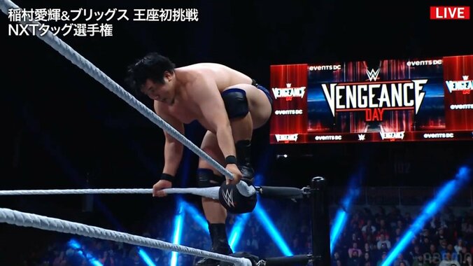 NXT参戦中の稲村愛輝