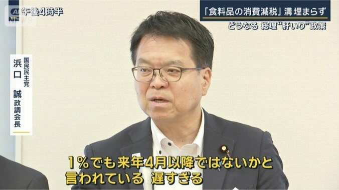 国民民主党　浜口誠政調会長