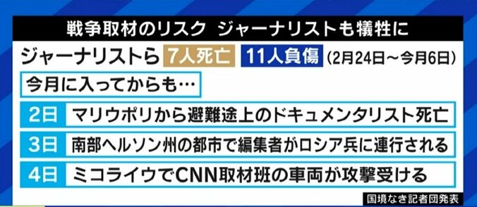 「メディアセンターがあることに驚いた。利用されうると感じた」「帰国後は“幸せになれない”感情に」…ウクライナ入りした24歳の日本人ジャーナリストの告白 7枚目