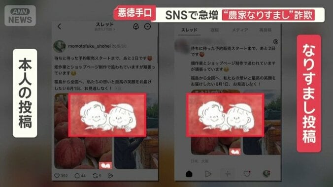 転用防止用の農園マークもそのまま使用されていた