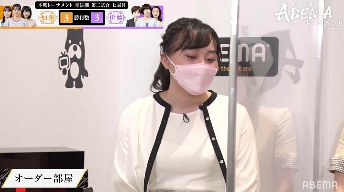 女子高生・野原未蘭女流初段、涙と笑顔の“成長日記”「もっといい将棋を指したい」／将棋・女流ABEMAトーナメント 2枚目