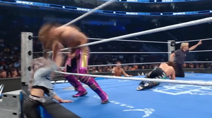 キャンディス・レラエが一瞬のスキを突く