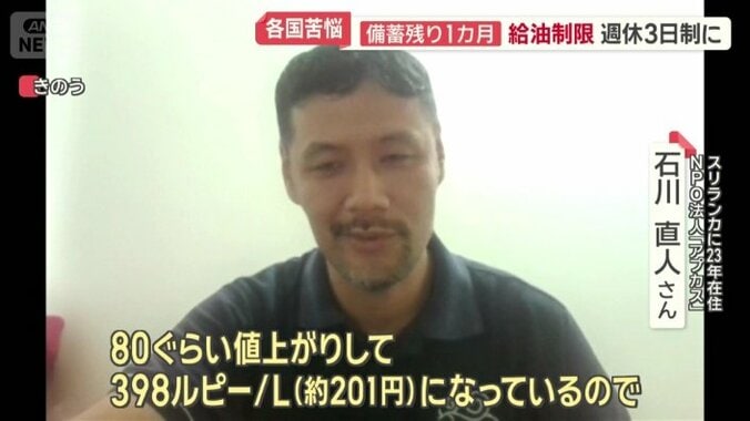 日本円で40円ほどの値上がり