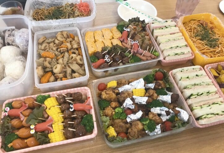 「辻ちゃん神か…」「超偉い」辻希美、運動会の豪勢なお弁当に絶賛の声