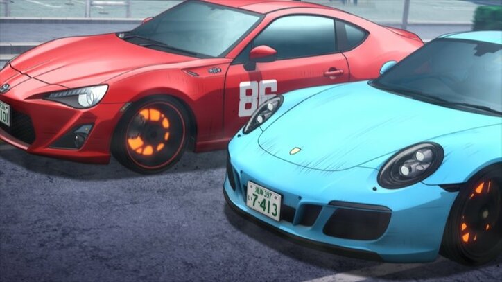 アニメ『MFゴースト』第9話先行カット&あらすじ解禁 ニッサンVSアウディVSフェラーリがドッグファイト