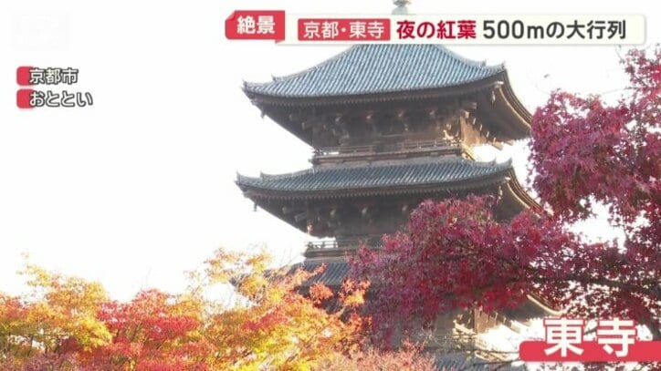 およそ1200年の歴史を誇る東寺