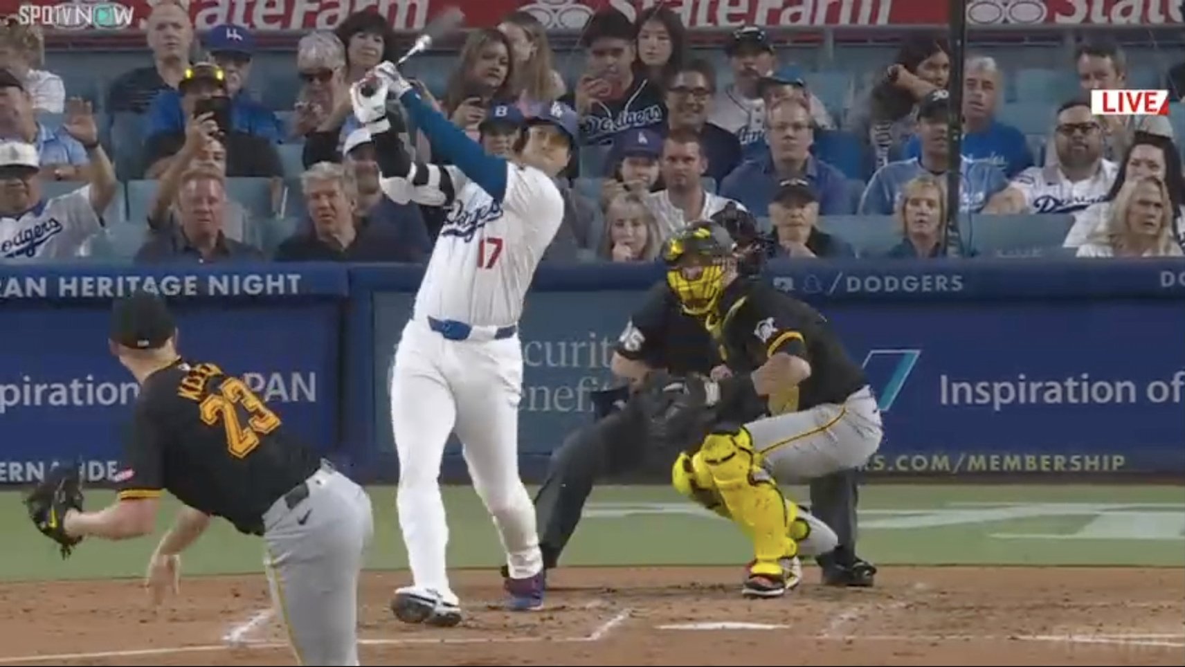 大谷翔平の特大アーチで相手選手に“異変”が起きた…キャッチャーも“確信 