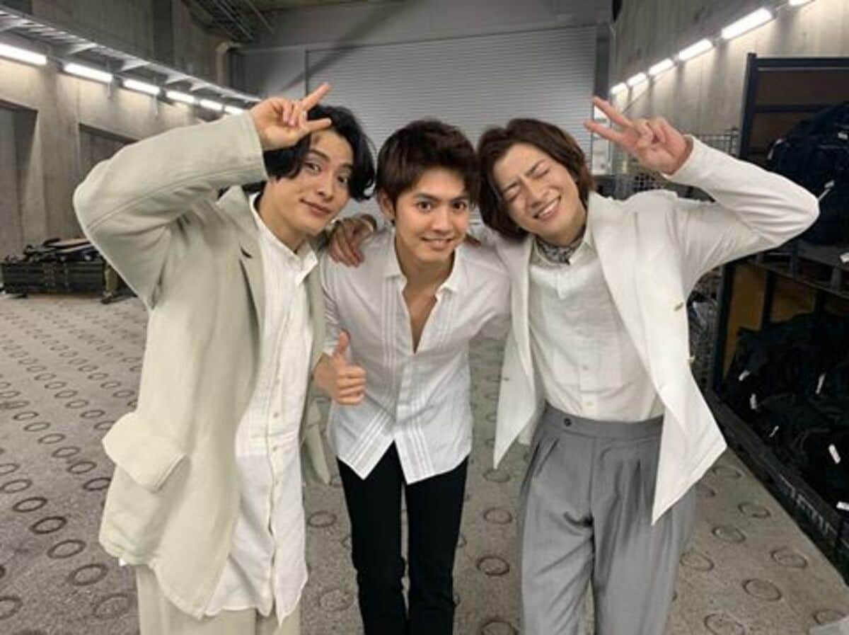 飯島寛騎＆片寄涼太＆塩野瑛久の3ショットにファン歓喜「可愛