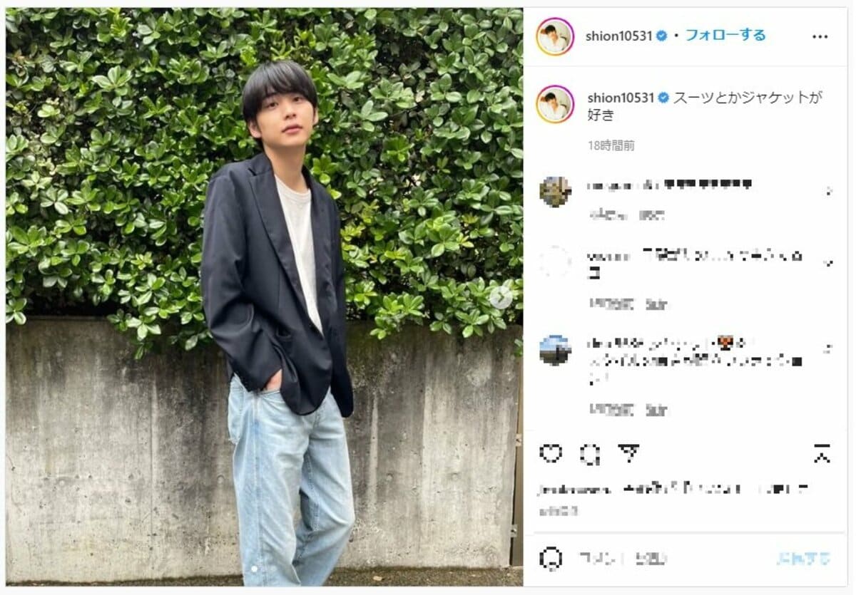 杉野遥亮似イケメンモデル 鈴木志遠 私服コーデにファン悶絶 イケメンすぎて3度見した 全てのバランスが最高 ニュース Abema Times