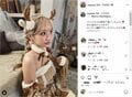“しゅんまや”重川茉弥、キュートなクリスマス衣装を公開 「トナカイかわいすぎ」「全部似合ってる」とファン絶賛