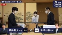 第80期 順位戦 B級1組 第5回戦 藤井聡太三冠 対 木村一基九段