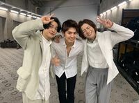 飯島寛騎＆片寄涼太＆塩野瑛久の3ショットにファン歓喜「可愛すぎますっ！」「最強すぎ」