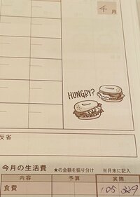 だいたひかる『1ヶ月の食費』