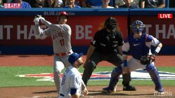 流し打ちの概念を覆すたくましい打球 大谷翔平10試合ぶり28号は左投手から逆方向でも打球速度が169.1キロの驚異「あんな伸びるとは」