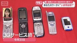 あなたはいま何台目？今も35万人…“ガラケー”が今月終幕