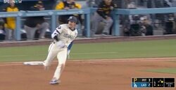 何が起きた…？ 大谷翔平、爆速三塁打で“まさかの珍光景”「これはw」「しゃあない」 相手野手に送球をあきらめさせる「速いなw」
