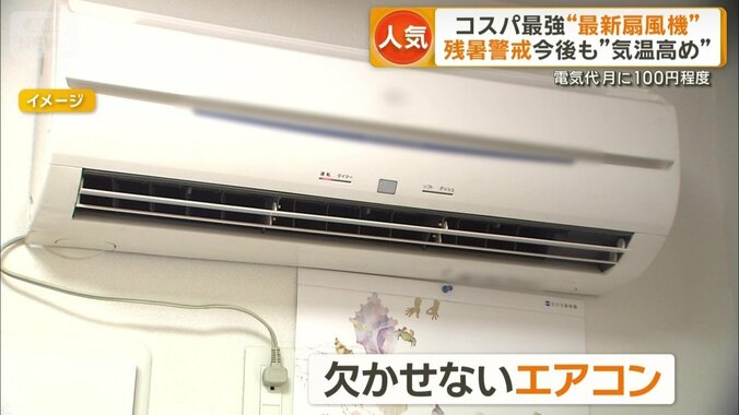 欠かせないエアコン