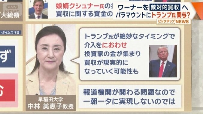 早稲田大学の中林美恵子教授