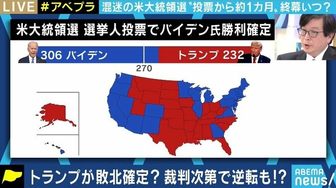 トランプ大統領の逆転はある？「1月20日正午まで可能性は残っている」共和党のアドバイザリーボードメンバーも務める中部大・酒井教授 4枚目