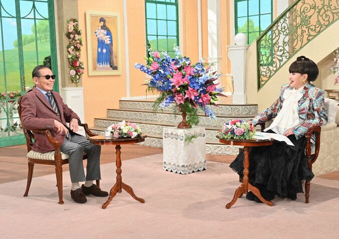 【写真・画像】黒柳徹子、大谷翔平とデコピンの始球式を再現したタモリを絶賛「すごいですよね！」　1枚目