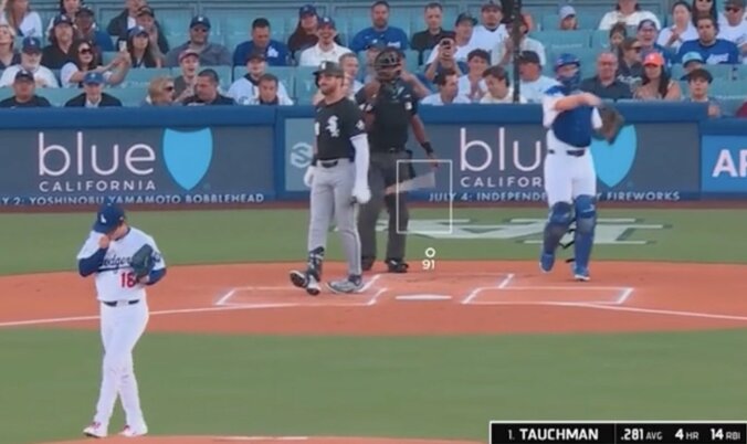 【写真・画像】何が起きた？ 山本由伸に“打者が激怒”「そらキレる」 マン振り三振に“怒り爆発”… 色々とぶん投げる「八つ当たりやん」　1枚目