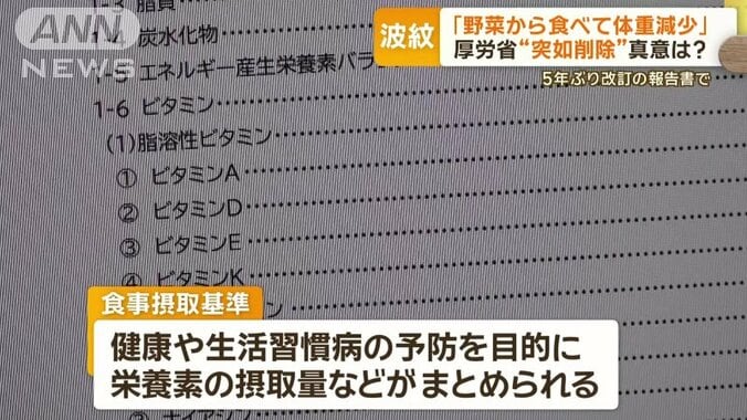 「食事摂取基準（2025年版）」報告書