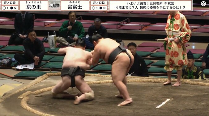 「脚が細い」185センチ巨漢力士、ギャップ全開“ほっそり”美脚 立ち合い直後の結末に「崩れ落ちた」「膝悪いのかな」心配の声 4枚目