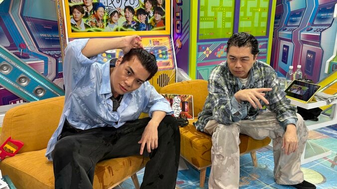 【写真・画像】浪川大輔が罰ゲームでローションまみれに！八代拓と1年を振り返る『声優と夜あそび』水曜日最終回　1枚目