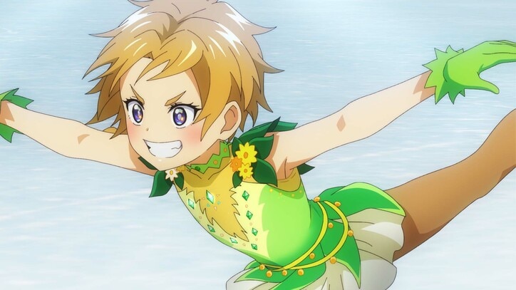 アニメ『メダリスト』第8話獅子堂星羅場面カット