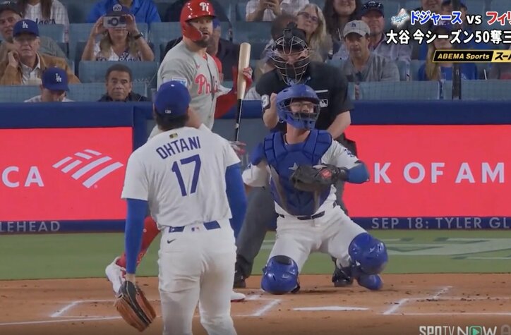 【写真・画像】なんで打った？ 大谷翔平、爆速特大弾で“まさかの光景”「泣きそう」「呆然w」被弾した投手のリアクションが話題に「絶望してる」　1枚目