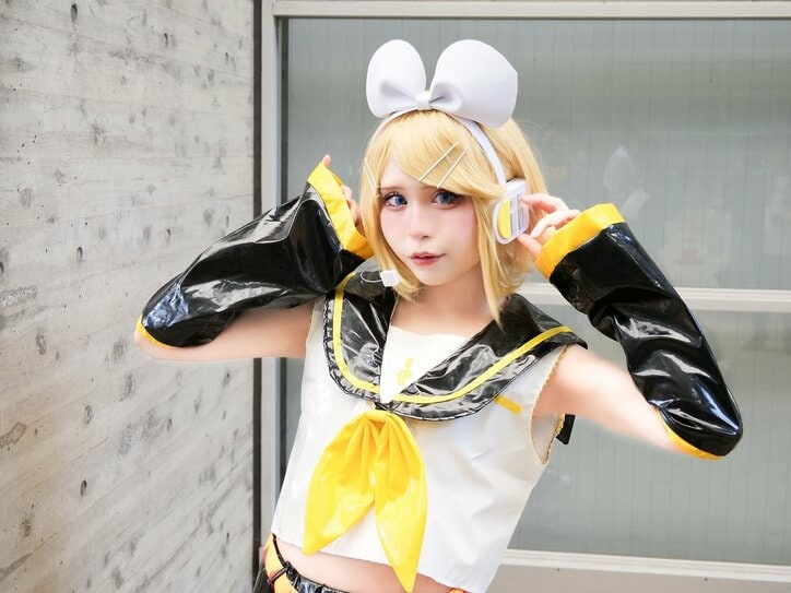 【写真・画像】鏡音リンコスプレ画像　1枚目