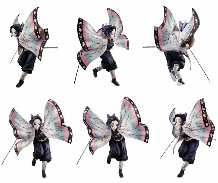 空中から舞い降りた造形美！アニメ「鬼滅の刃」胡蝶しのぶの完成品フィギュア登場