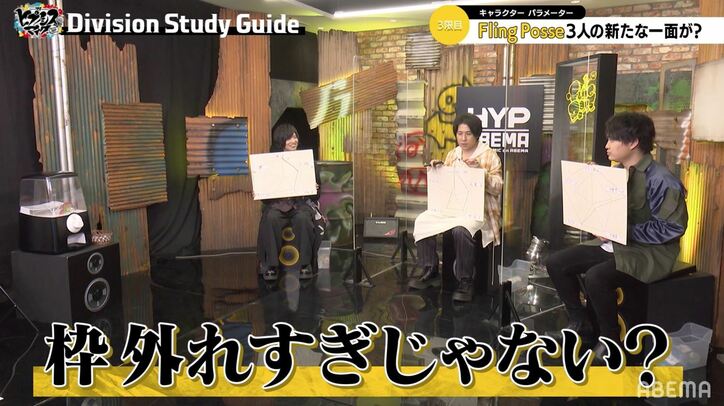 『ヒプマイ』Fling Posseのパラメーターは「YES インフィニティ」！無限大マーク連発の規格外なグラフには「ブクロを思い出す」？