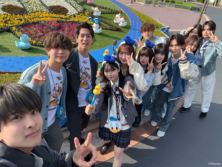 【写真・画像】『今日好き』メンバー12人がディズニーランドを遊び尽くす 期間限定ベントをメンバー流の楽しみ方で大満喫　3枚目