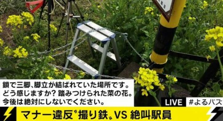 悪質マナー違反の撮り鉄vs絶叫して注意する駅員　ネット上で賛否両論