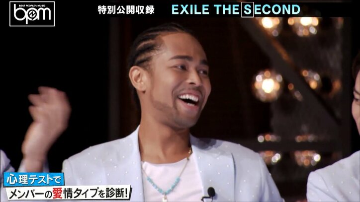 EXILE THE SECOND、新曲サマーチューンと愛情診断心理テストで盛り上げた公開収録