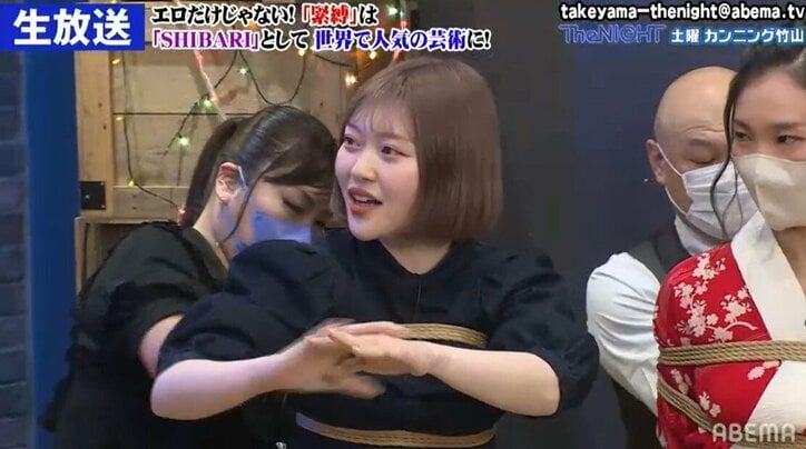 古関れんが生緊縛を体験! 解放後の気持ちよさにも驚き「抗えないなって感じ」