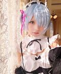 コスプレイヤー・KURUMI、「リゼロ」レムに扮した美麗ショットに国内外から称賛続々「優しい眼差し最高」