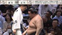 【映像】元大関、土俵際の“落とし穴”にハマる瞬間