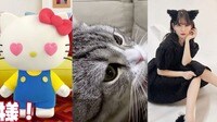 “スーパー猫の日”ハローキティ&こじはるも