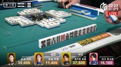 闘神・瀬戸熊直樹の“稲妻ツモ”が炸裂！気迫あふれるモーションに視聴者喝采「おおっ！！」「気合すごい」／麻雀・Mリーグ