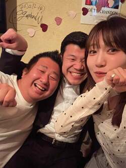 元あいのりメンバー、亀田興毅と久々の再会 “乾杯”の言葉を使わない理由に感銘「さすが戦い抜いて来た人…!!!」