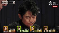 大人の色気漂う“セクシー“萩原聖人、放銃牌掴まされるも完璧な危機回避で視聴者衝撃「ハギーすげー！」／麻雀・Mリーグ