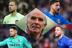 今節のラ・リーガでは“黒ユニ”の守護神が多数出現！　理由はスペインサッカー界の功労者へのオマージュ