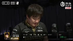 これが“最速最強”だ！多井隆晴、東1局で決めた倍満ツモがインパクト抜群 高目一発にファン騒然「炸裂」「でけぇ！」／麻雀・Mリーグ