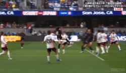 「恐ろしい」なでしこ被弾…世界女王アメリカの“高難易度ジャンピングボレー”にW杯優勝レジェンドも脱帽「凄くない？」