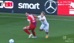 堂安律の“華麗すぎるターン”が話題沸騰「上手すぎるって！」「もう最高！」キレッキレのドリブル突破にファン大興奮